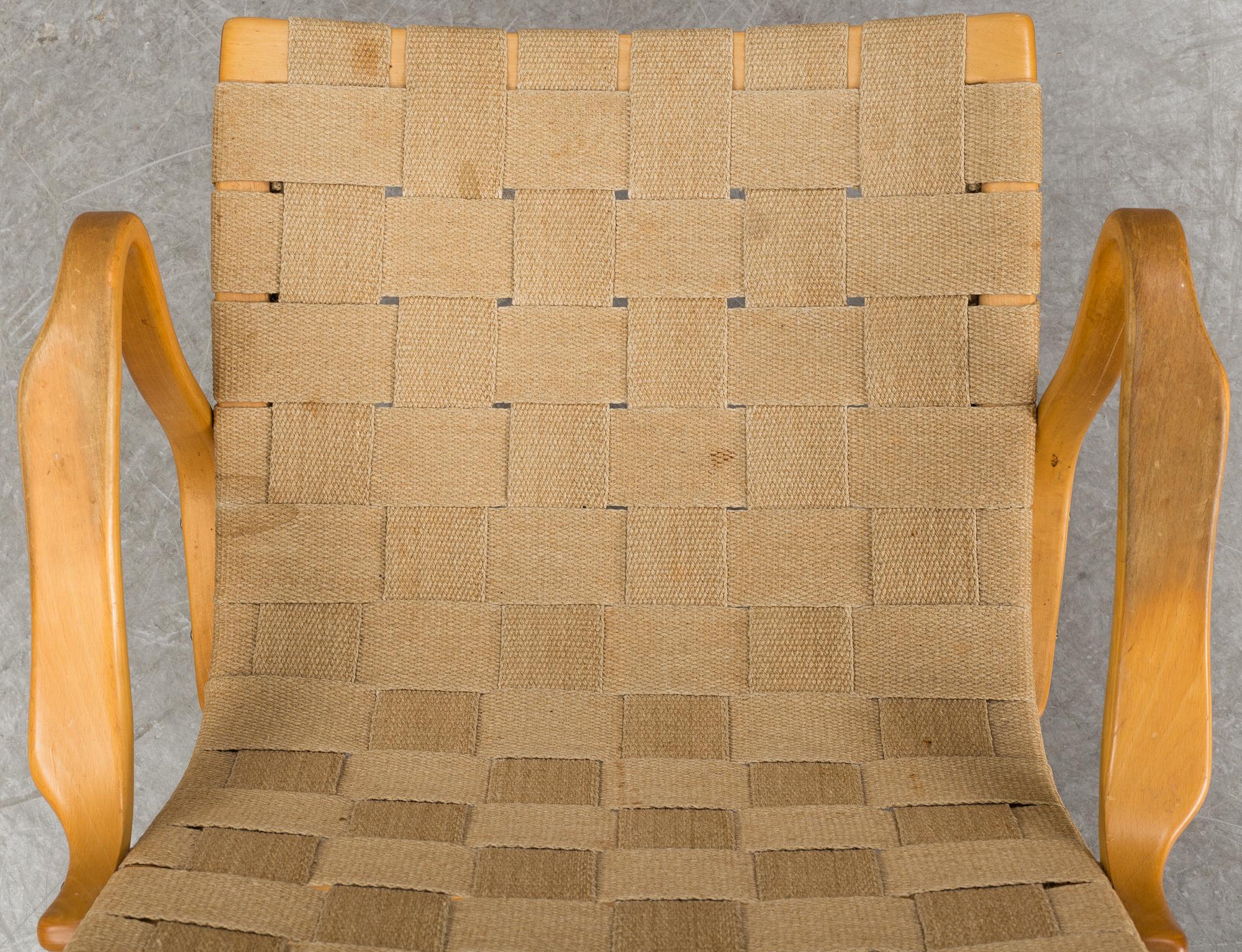 BRUNO MATHSSON, an 'Eva' armchair, Firma Karl Mathsson.