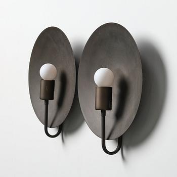 Workstead, a pair of "Helios Ada Wall Lamps",  Ludwig and Larsen, USA, 2021.