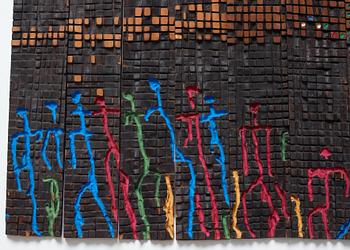 El Anatsui, "Migrants and illusion".