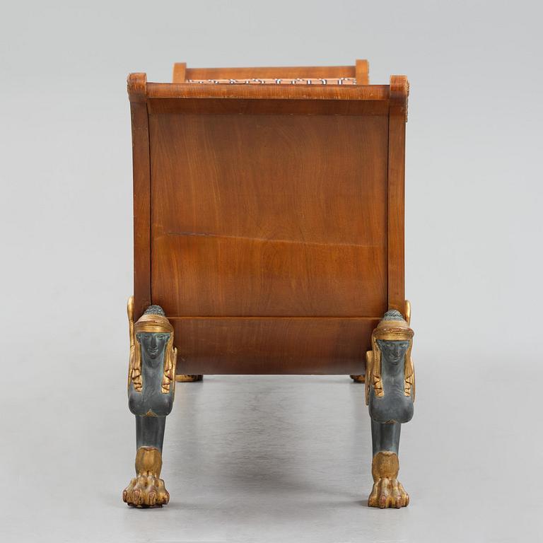 A Swedish Empire daybed, early 19th century.