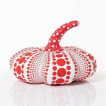 Yayoi Kusama, after, object/multiple, “Soft Sculpture Pumpkin”.