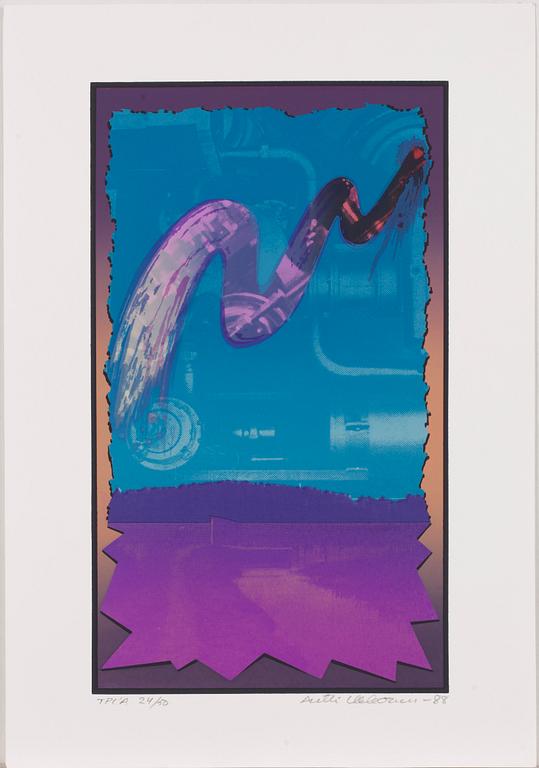 Portfolio of 10 prints, signed and dated 1987-88, numbered 24/50.