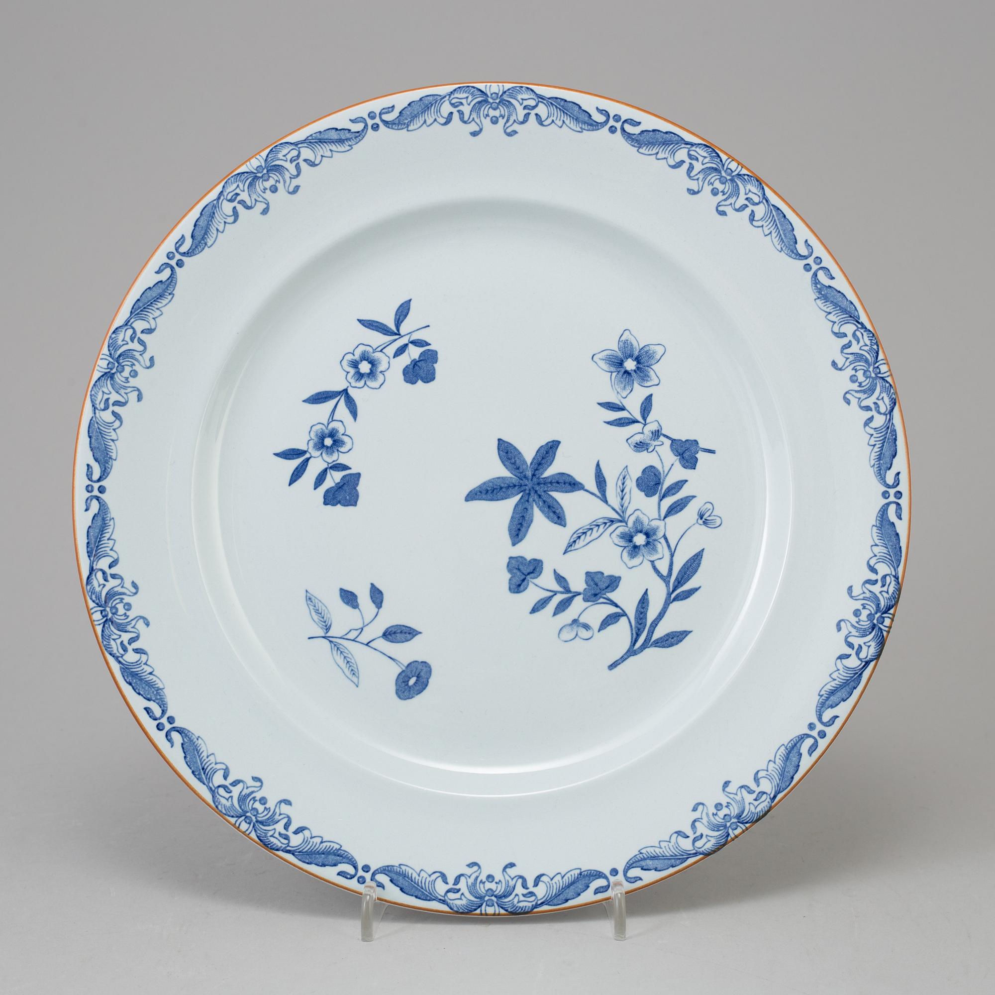 MATSERVIS, 67 delar, porslin, "Ostindia", Rörstrand, 1970/80-tal.