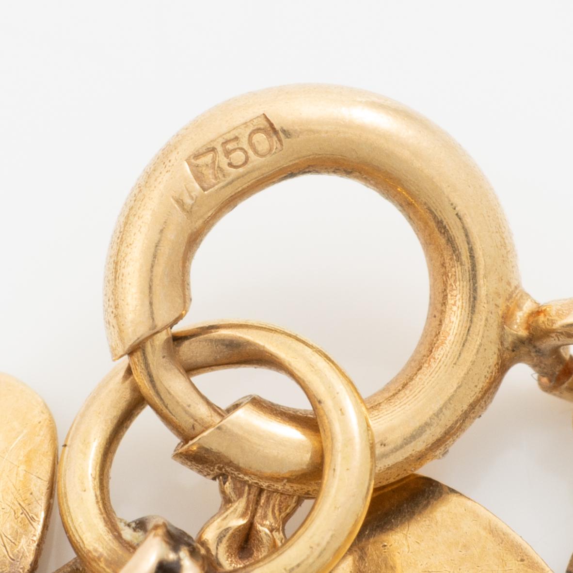 Collier 18K guld.