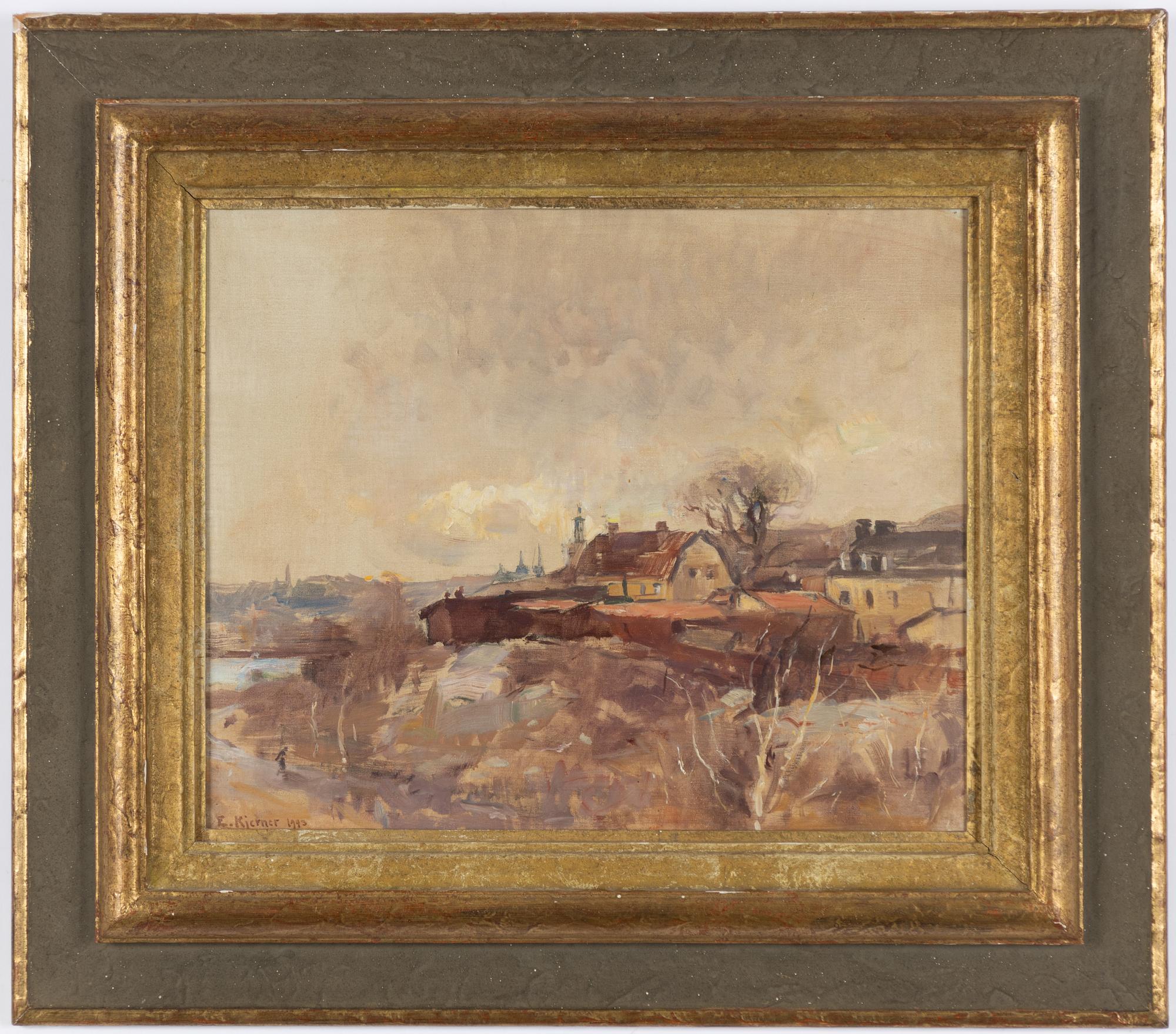 Esther Kjerner, From Söder towards Kungsholmen, Stockholm.