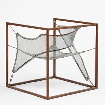 Sigurdur Gustafsson, a "Wind" easy chair/sculpture, ed. HC 4/5, Källemo, Värnamo, post 2003.
