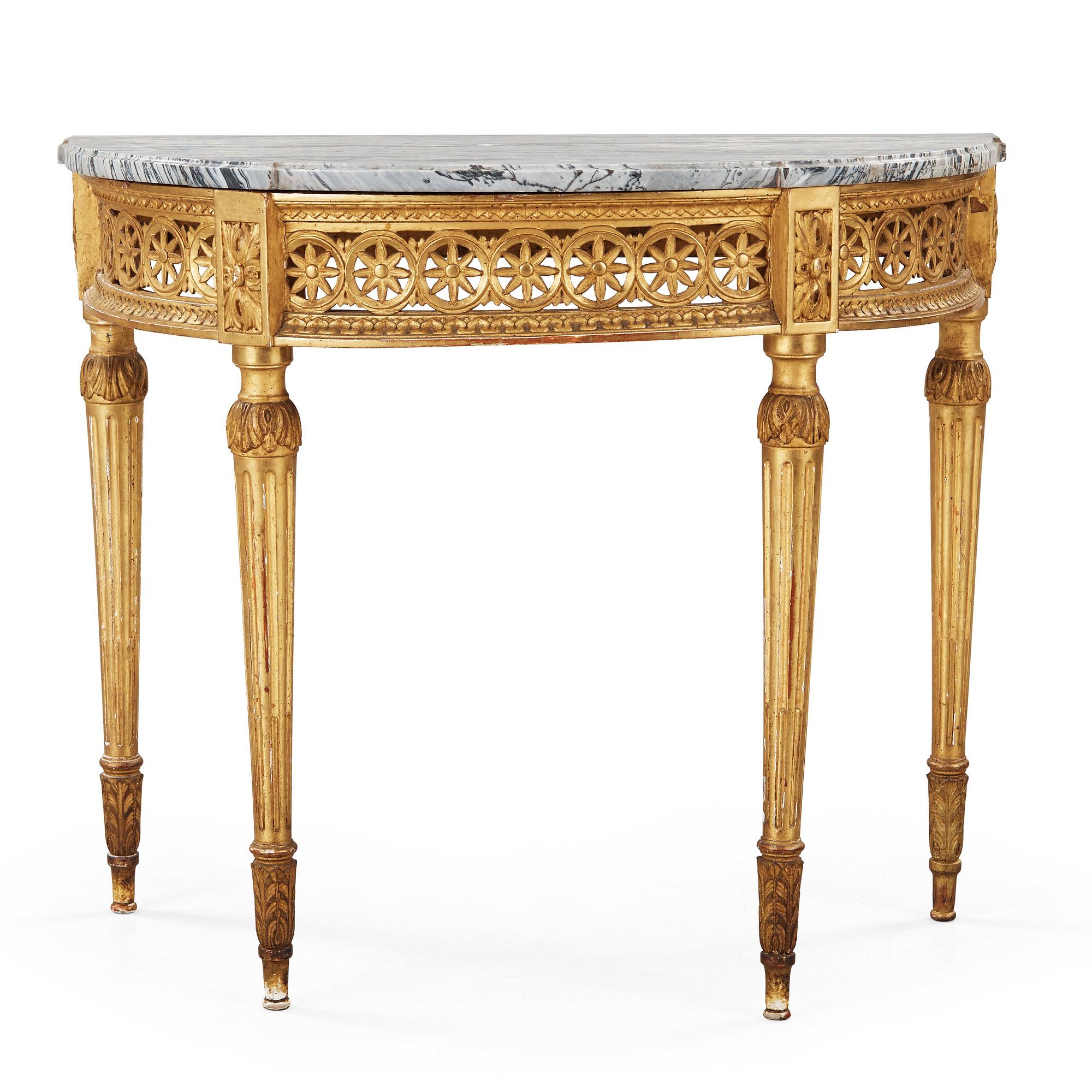 KONSOLBORD, Louis XVI, 1700-talets slut.