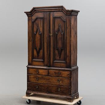 A Baroque type cabinet, 18th/19th Century.