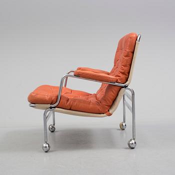 A 'Karin' easy chair by Bruno Mathsson for Dux.