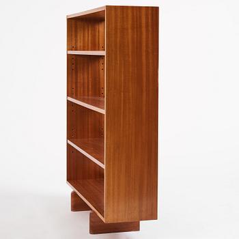 Josef Frank, a mahogany bookcase, Firma Svenskt Tenn, mid-20th century.