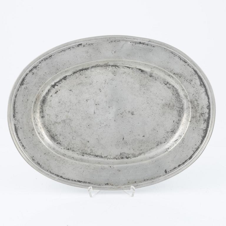 Tenn, 3 delar, Sverige, 1800-tal.