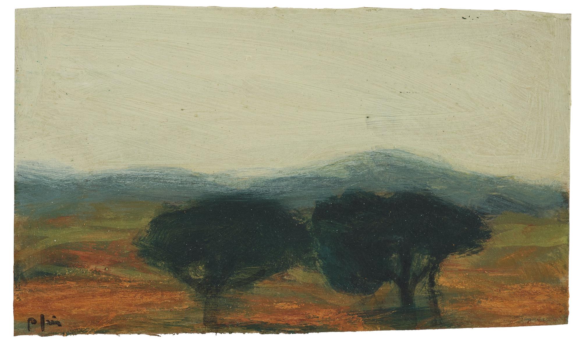 Peter Frie, "Italienskt landskap".