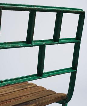Carl Hörvik, a pair of garden chairs,  Sweden ca 1927-1929.