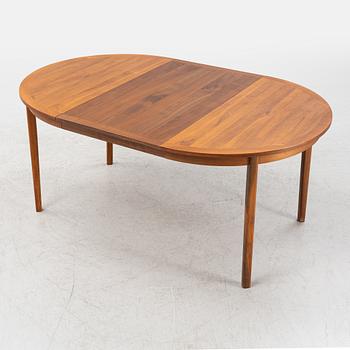 A teak dining table, second part of the 20th Century.