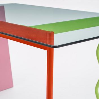Peter Shire, a "Peninsula" table, Memphis, Italy, post 1982.
