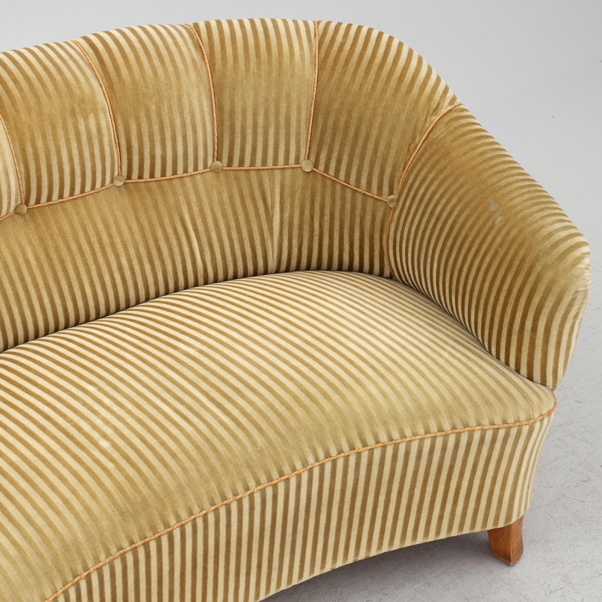 A sofa, Swedish Modern, 1940s.