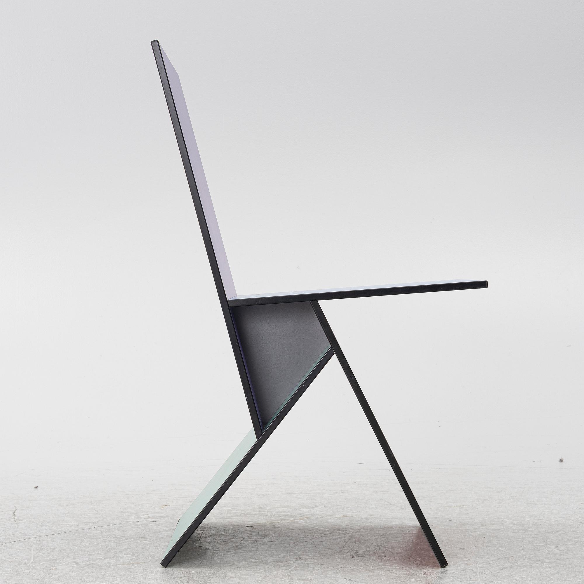 Verner Panton, A chair, "Vilbert", IKEA, 1990s.
