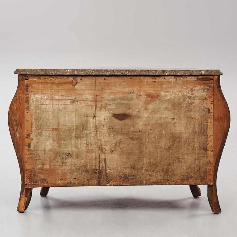 A Swedish Rococo commode by G Foltiern.