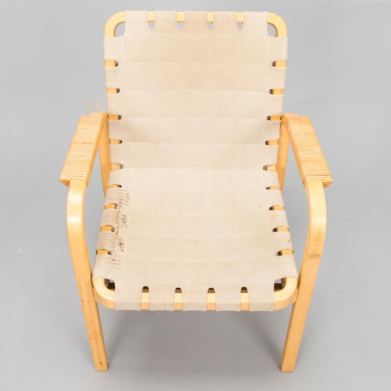 ALVAR AALTO, A 'model 45' armchair, Artek, last quarter of the 20th Century.