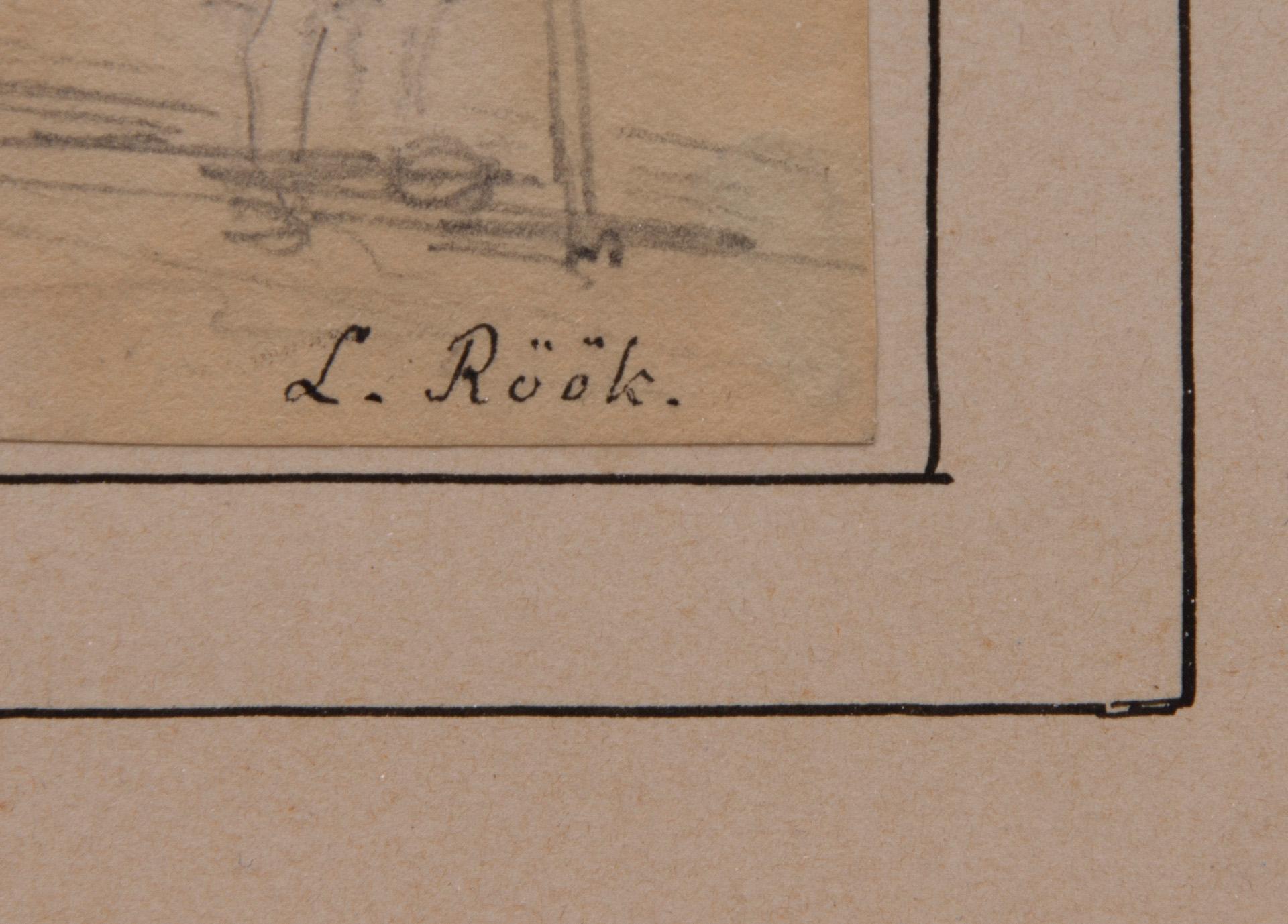 TECKNINGAR, 3 ST, tusch, akvarell och blyerts, Sverige, 1800-tal.
