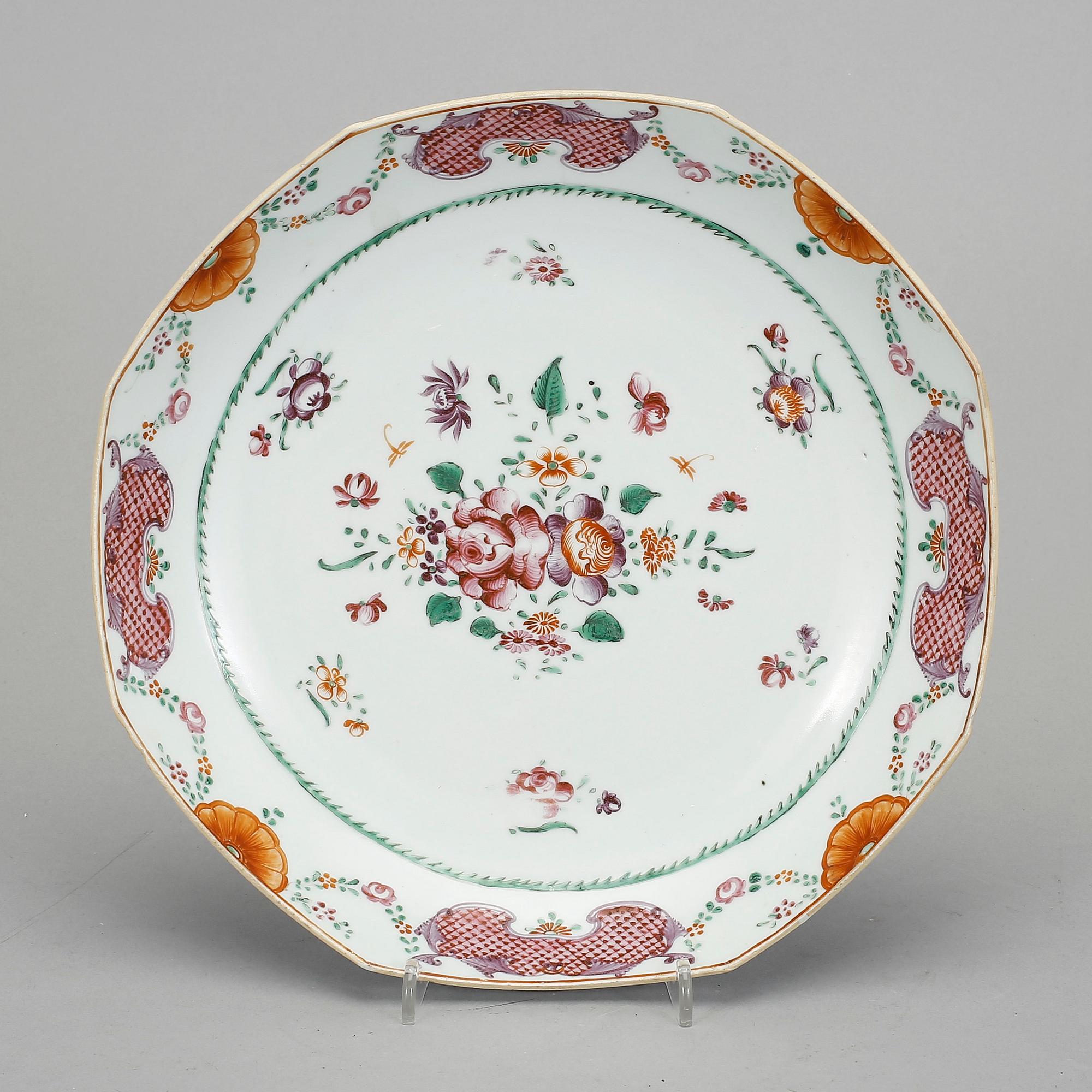 SKÅLFAT, porslin, Qianlong, 1736-1795.