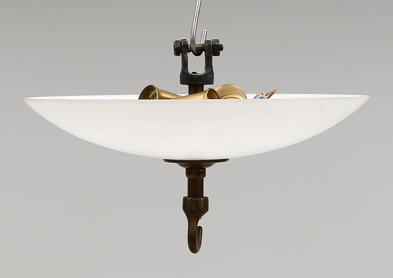 TAKPLAFOND, glas, 1900-talets mitt. Höjd ca 20 cm.