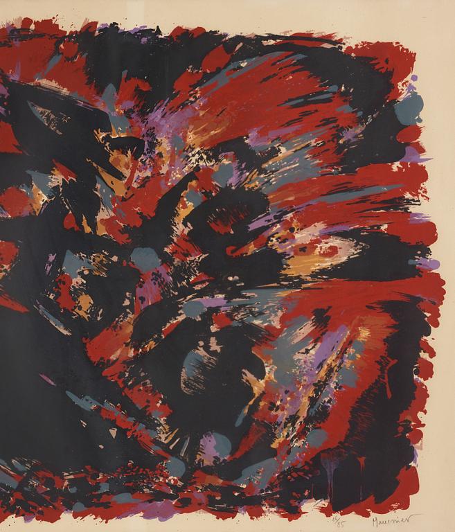 Alfred Manessier,"Procès de Burgos I".