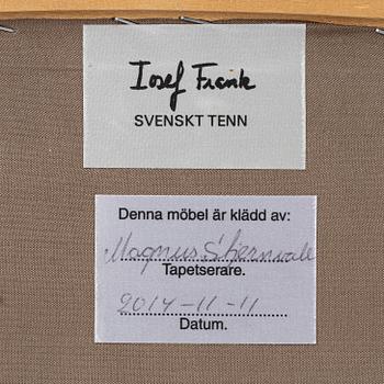 Josef Frank, a pair of model 969 armchairs, Svenskt Tenn, 2014.