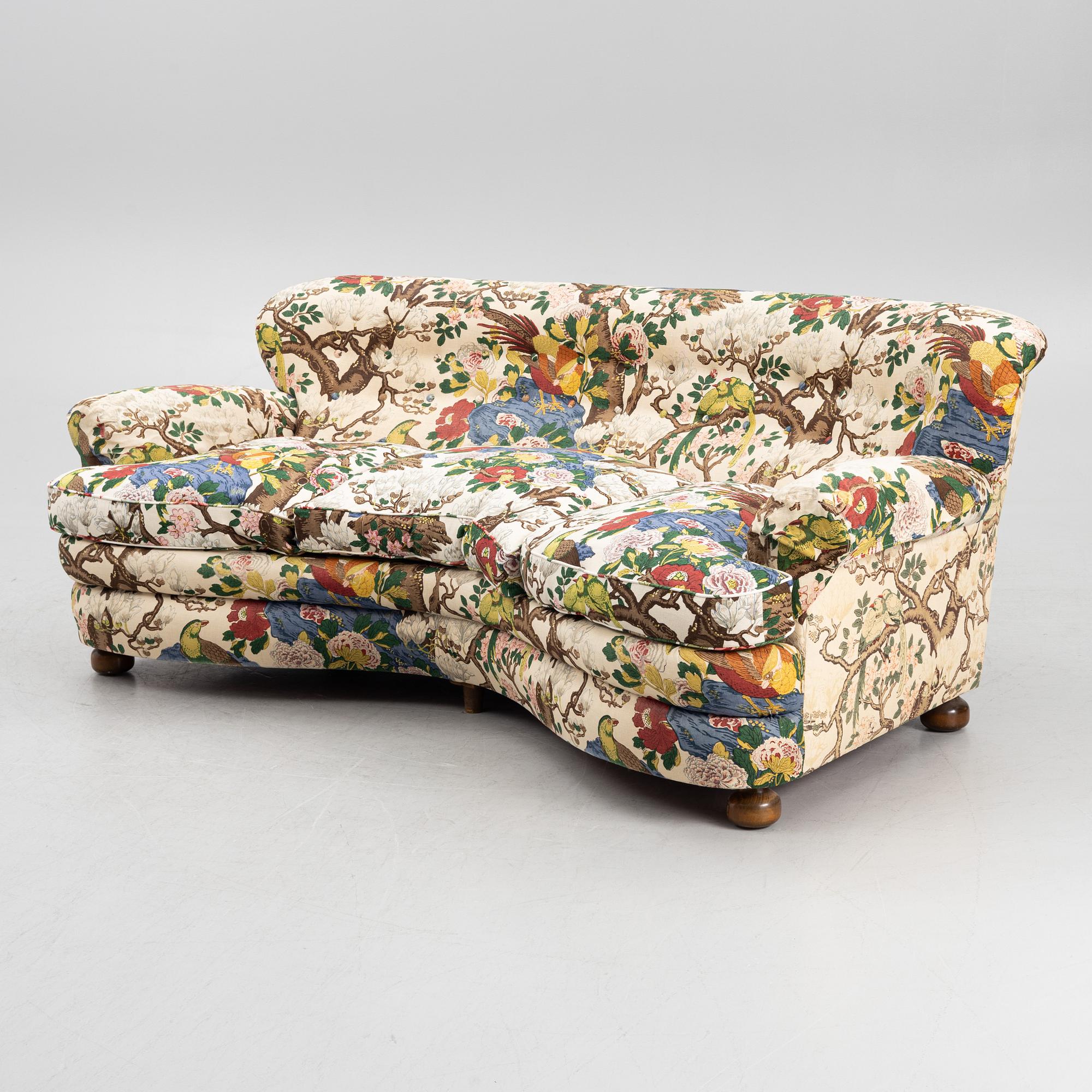 Josef Frank, soffa, modell 968, Firma Svenskt Tenn.