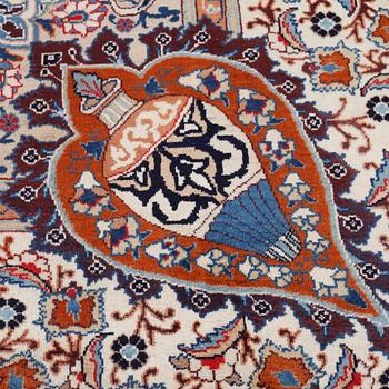 A KASHMAR RUG, 392 x 297 cm.