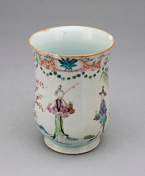 MUGG, porslin, Kina, Qianlong, 1700-tal.