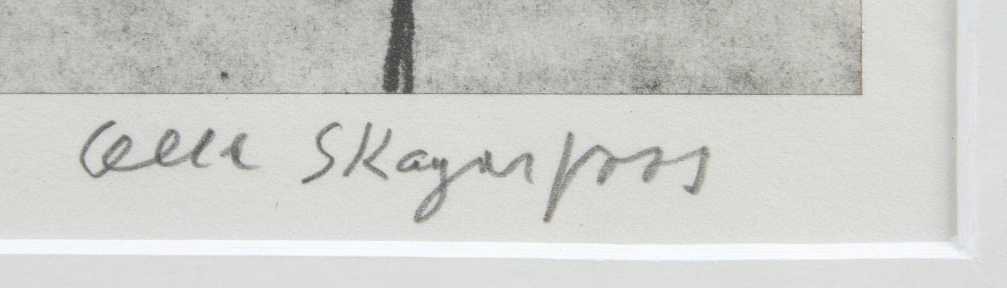 OLLE SKAGERFORS, litografi, sign. o numr. 59/200.