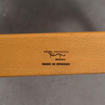 A ' Eva' easy chair by Bruno Mathsson for Firma Karl Mathsson.