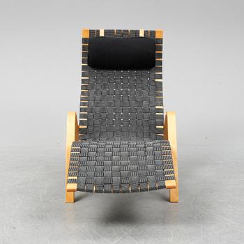 A 1990's birch 'Axstad' lounge chair by Kim Samson for IKEA.