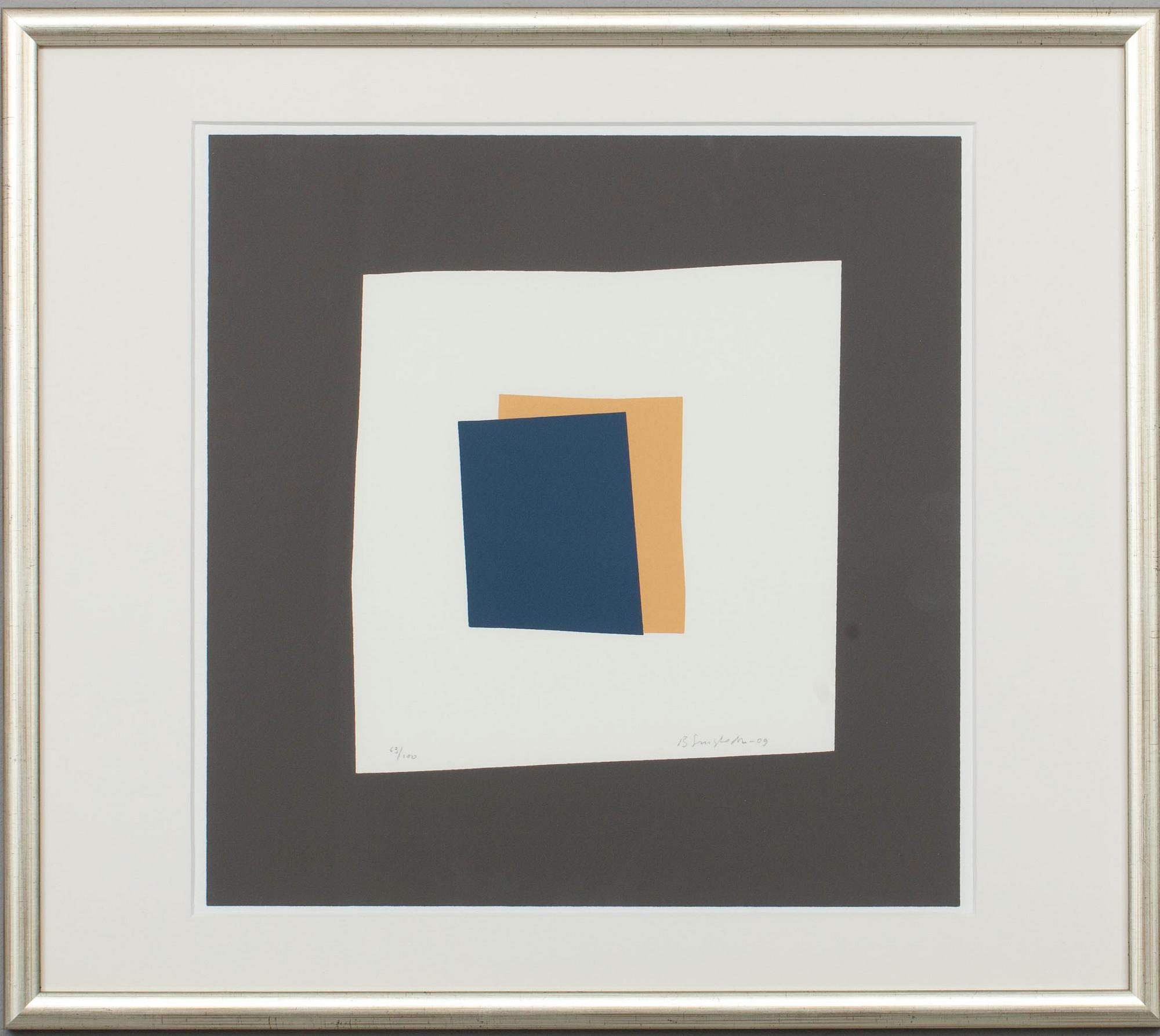 JUHANA BLOMSTEDT, serigrafi, signerad och daterad -09, numrerad 63/100.