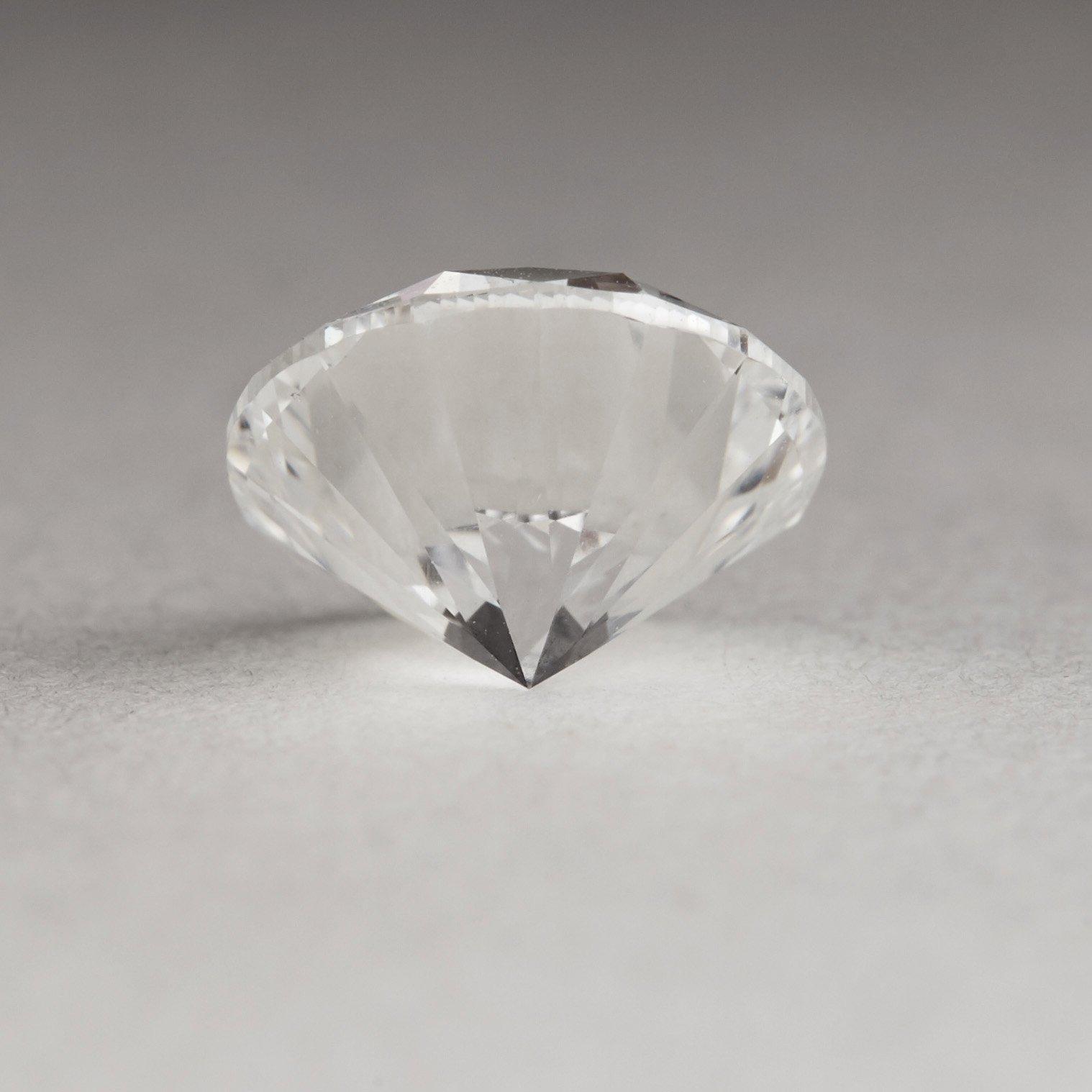 DIAMANT, oinfattad briljantslipad, 1.51 ct, E-F/VS enligt certifikat från IGI.