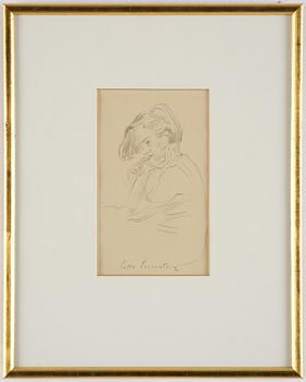 Lotte Laserstein, Contemplative girl.