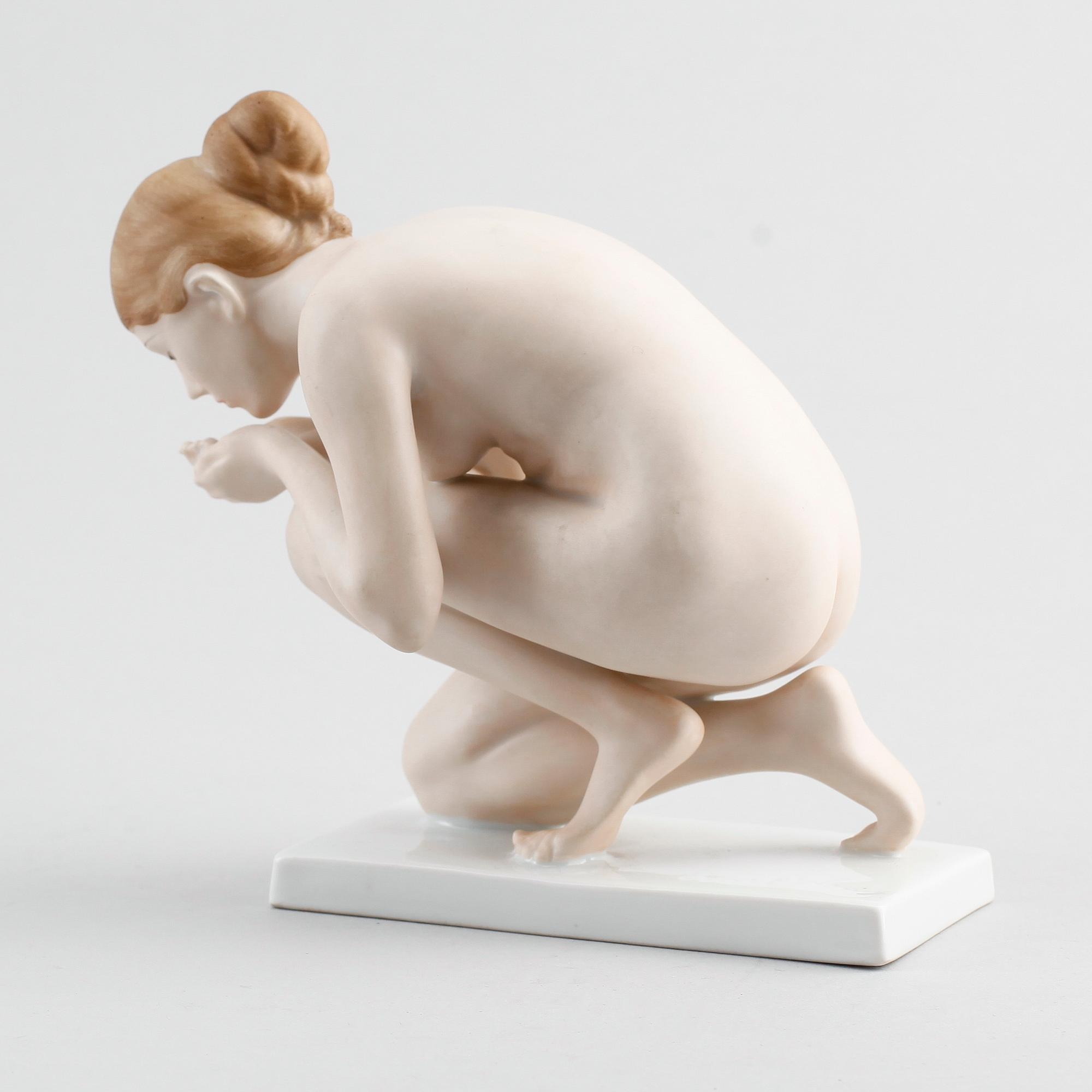 FIGUR, porslin, Ernst Wenck, Rosenthal.