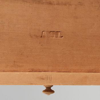 A late Gustavian commode by A. Scherling, master 1771.