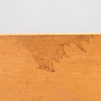 Alvar Aalto, ruokapöytä / neuvottelupöytä, malli E86, Artek, 1960/70-tal.