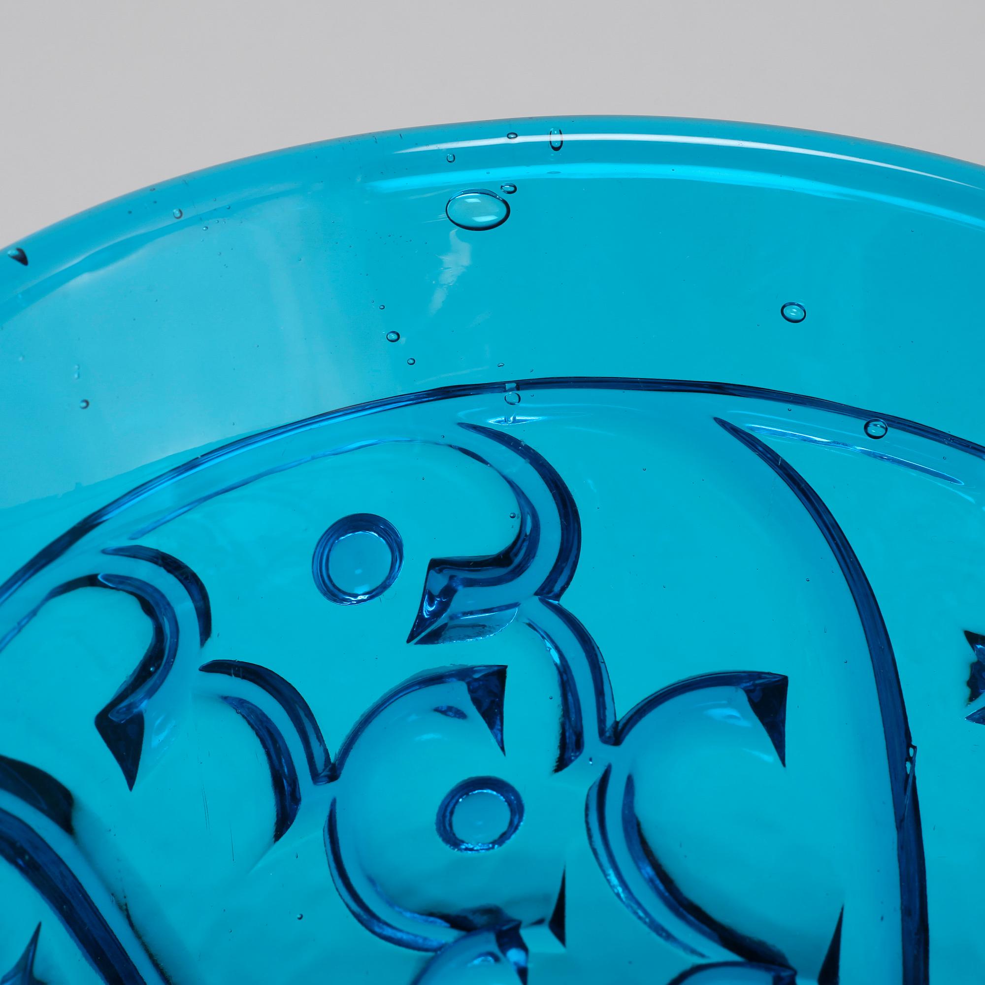 EDVIN OLLERS, vas, glas, Elme Glasbruk.