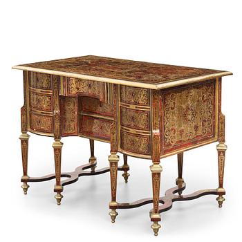 6. A French Baroque Bureau Mazarin desk, circa 1700, circle of Nicolas Sageot (1666-1731).