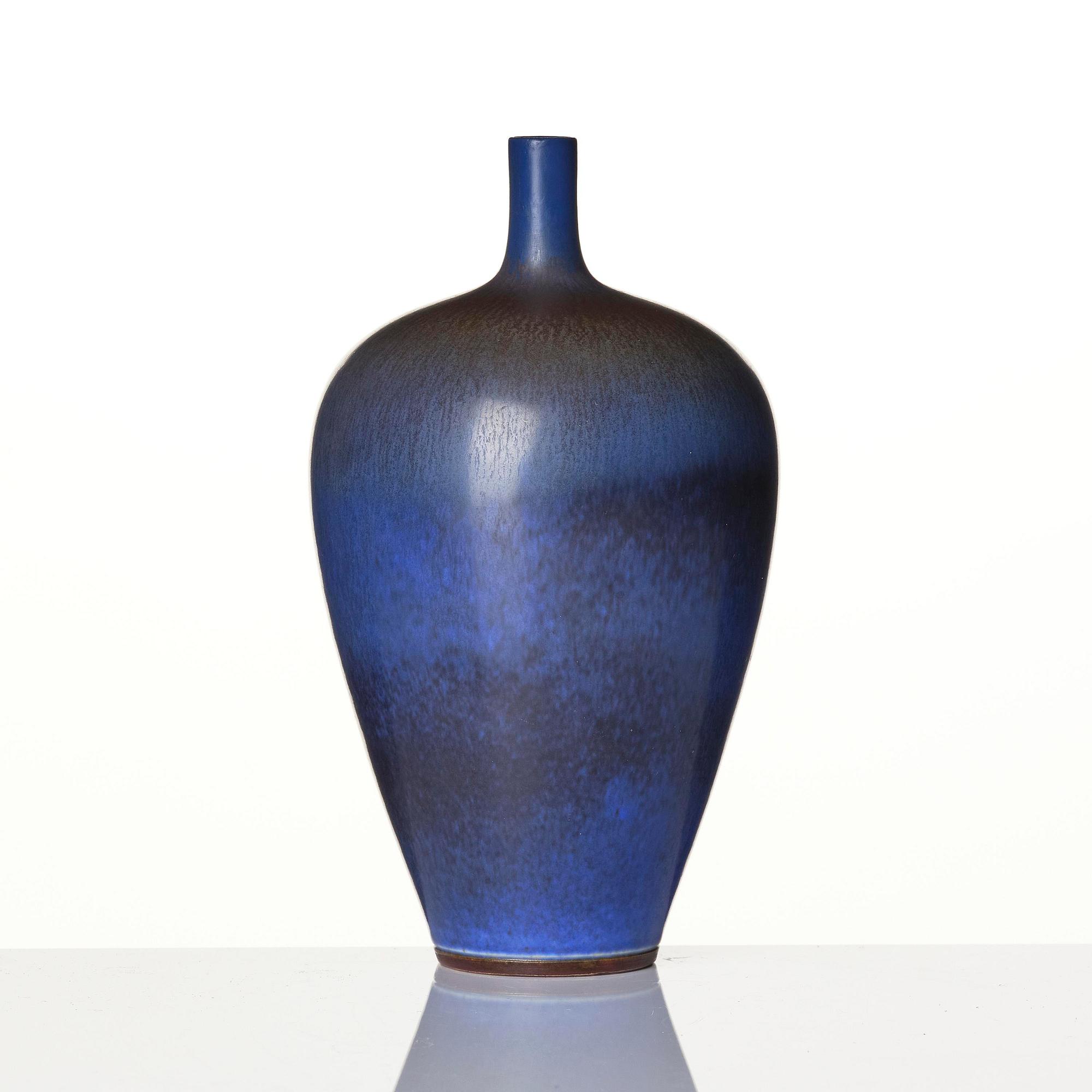 Berndt Friberg, vaser, 3 st, stengods, Gustavsbergs Studio 1956-64.