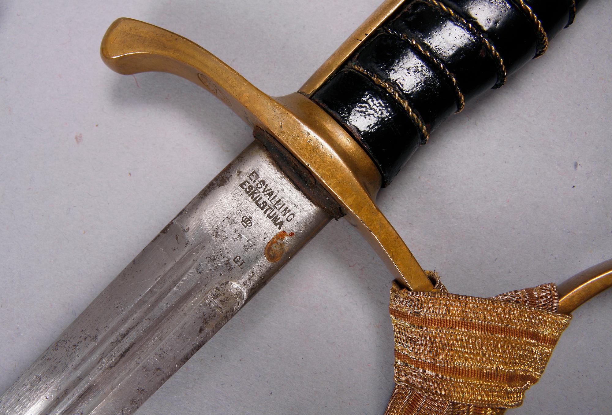 SABEL, med portepe, m/1899, för sergeant. E Svalling Eskilstuna.
