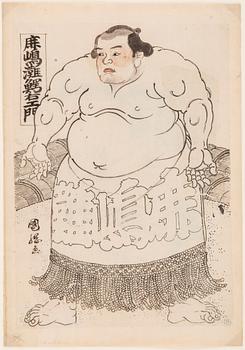 Unidentified Artist, woodblock print. Japan, ca 1865.