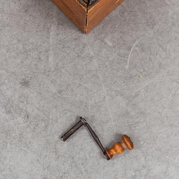 A 19th Century long case clock by Mandelgren Carlshamn.
