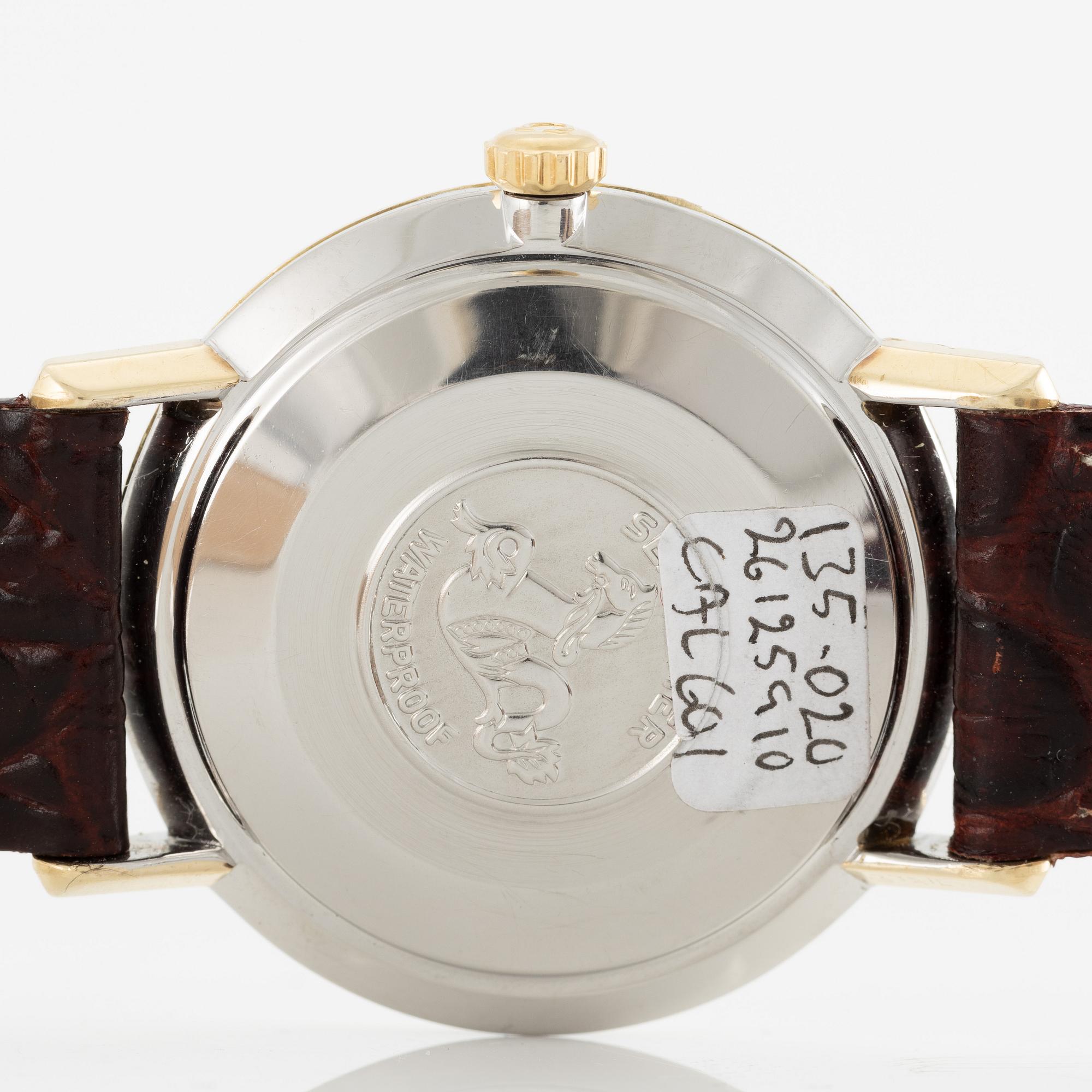 Omega, Seamaster, De Ville, armbandsur, 34,5 mm.