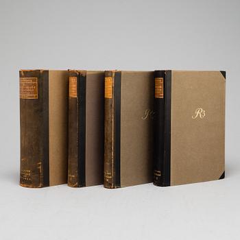 BOOKS, 4 vol. About silver.