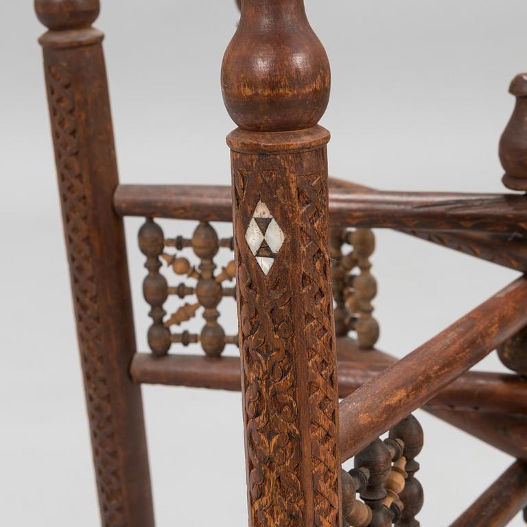 An oriental tray table from 20th century.