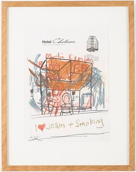 Martin Kippenberger, "Untitled (Hotel Chelsea)".